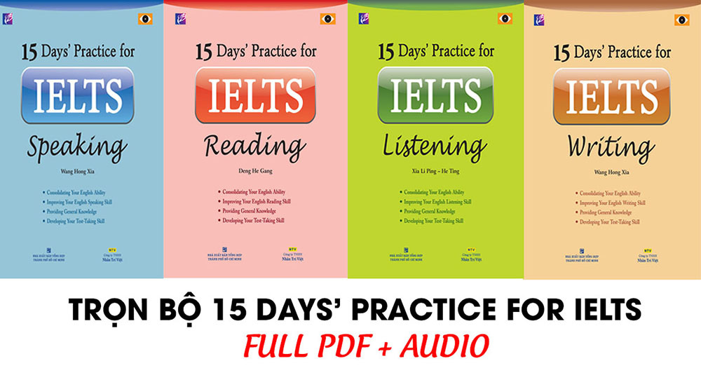 Trọn bộ 15 Days Practice For IELTS PDF - Emma English School
